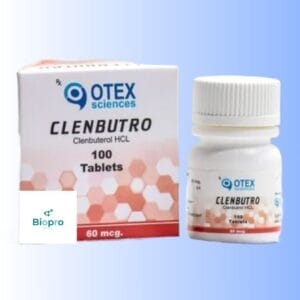 Clenbutro OTEX 60mcg 100 tablets box