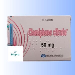 Clomiphene Citrate 50mg box 24 tablets