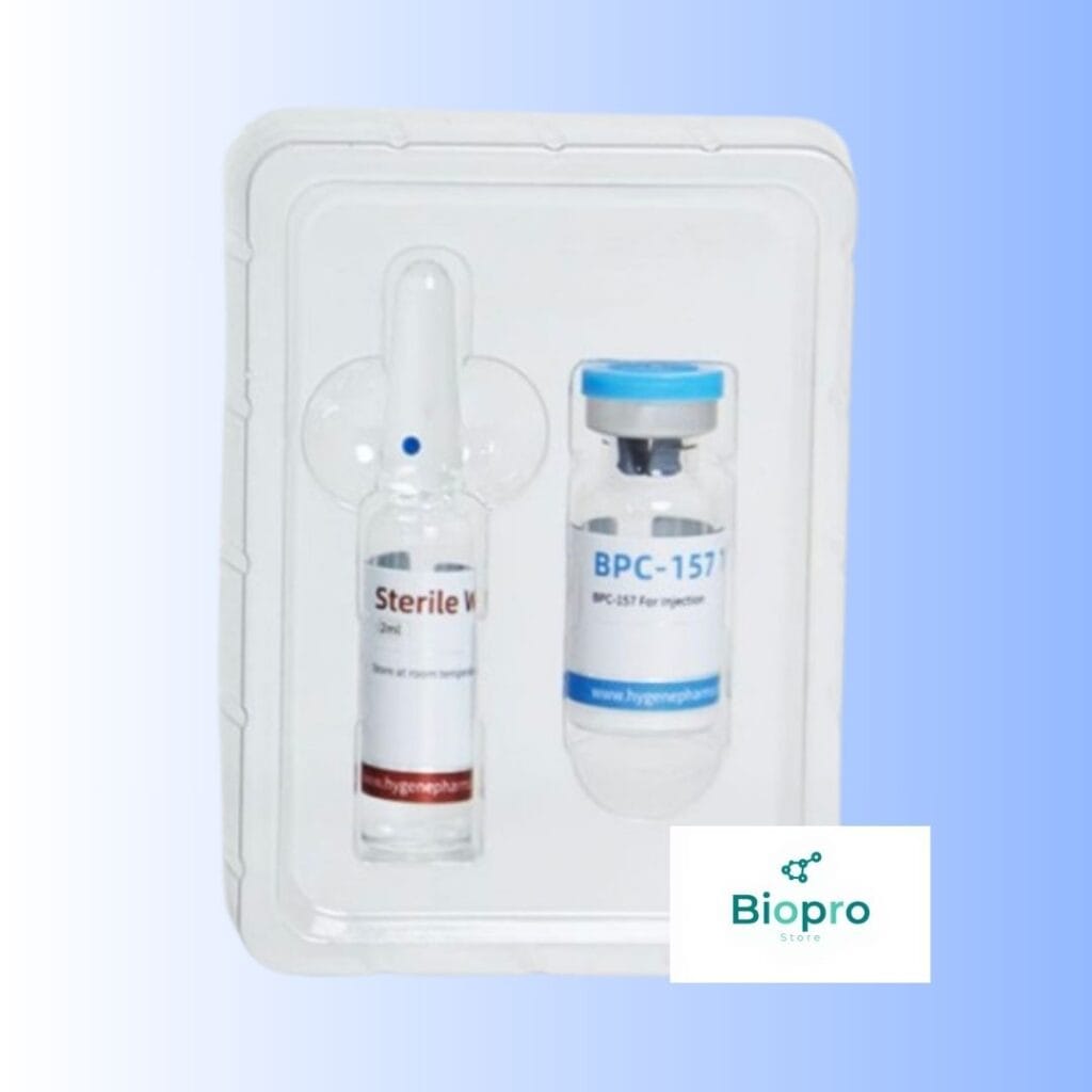 BPC-157 peptide vial for tissue repair and recovery