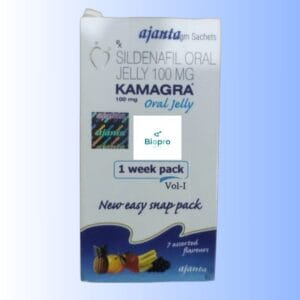 Kamagra Oral Jelly 100mg 1-week snap pack