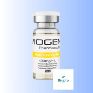 Viogen Testosterone Mix 400mg vial – multi-ester blend for mass and strength