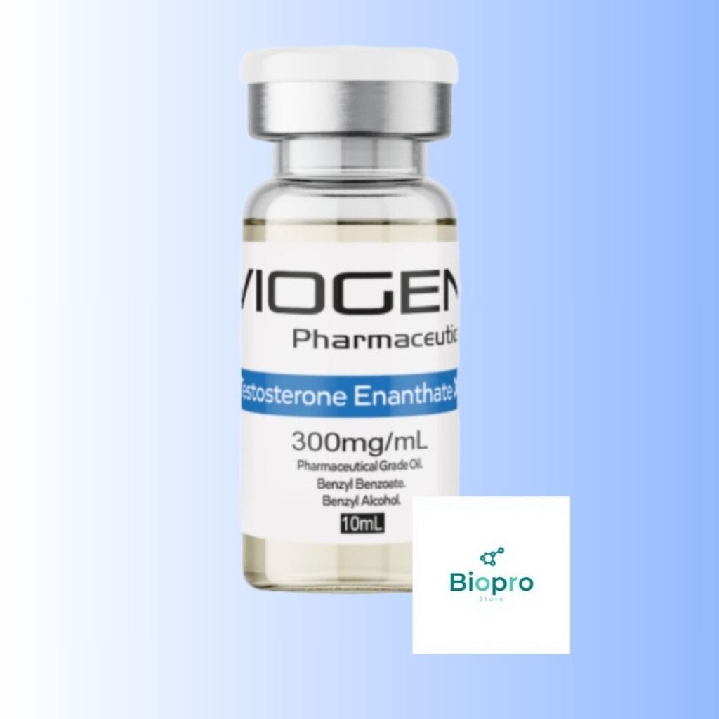 Viogen Testosterone Enanthate 300mg vial – long-acting testosterone ester