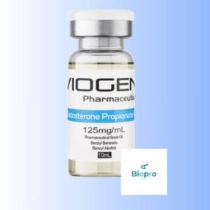Viogen Testosterone Propionate 125mg vial – fast-acting testosterone ester
