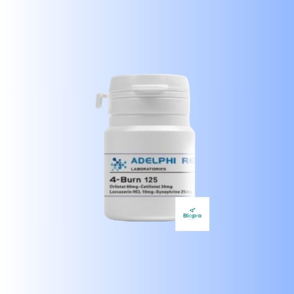 Adelphi 4-Burn Fat Burner 125mg