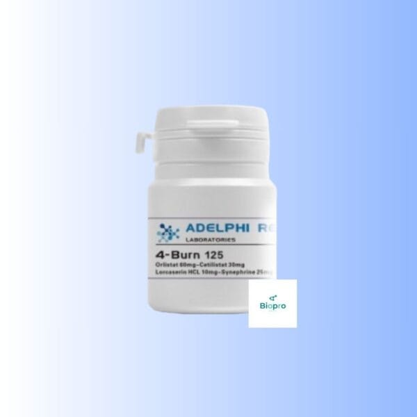 Adelphi 4-Burn Fat Burner 125mg