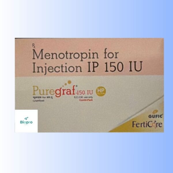 Menotropin Injection IP 150 IU HMG