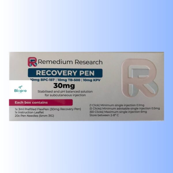 Remedium Recovery Pen 30mg BPC-157 TB-500 KPV