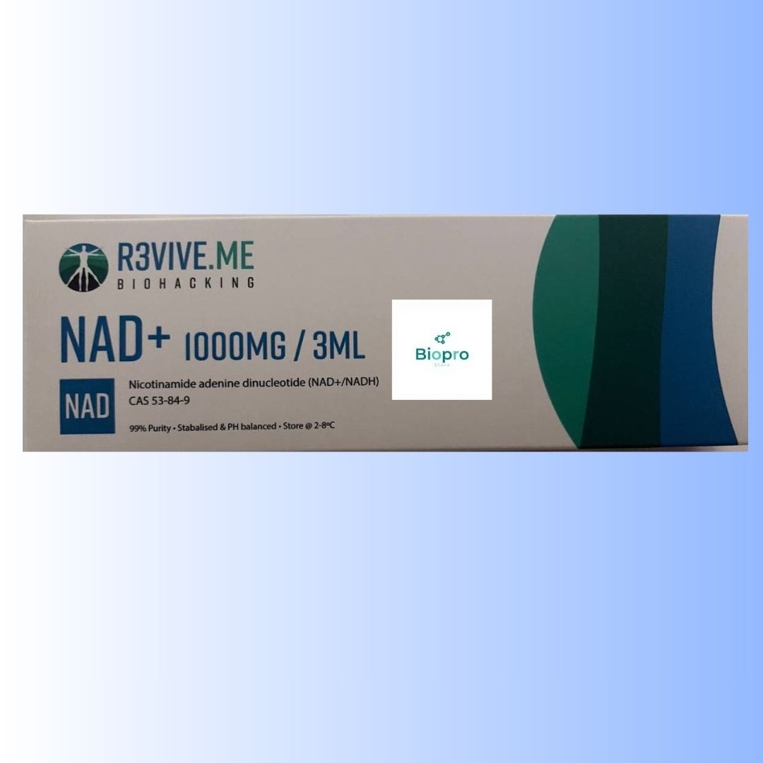 R3VIVE.ME NAD+ 1000mg 3ml research formulation
