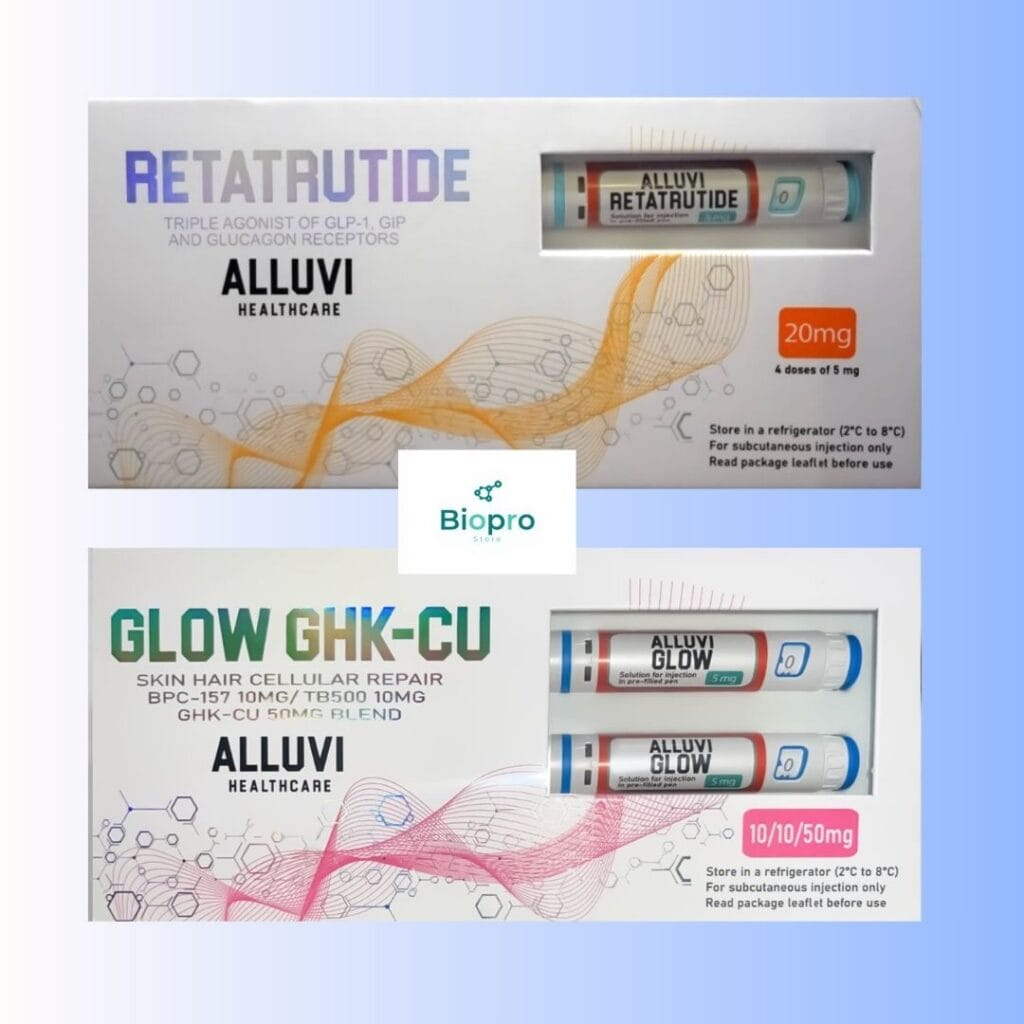 Alluvi Retatrutide 20mg + GLOW 70mg Bundle