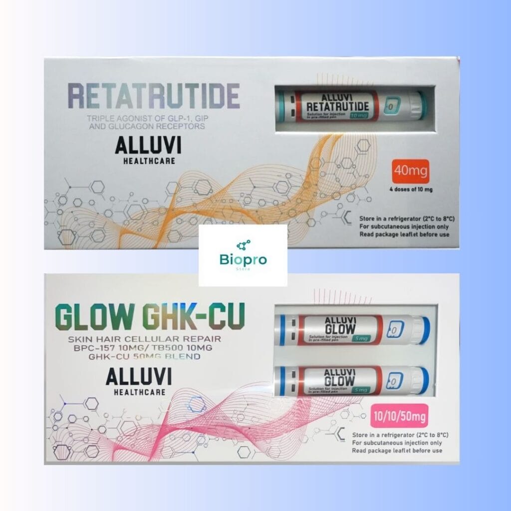 Alluvi Retatrutide 40mg + GLOW 70mg Bundle