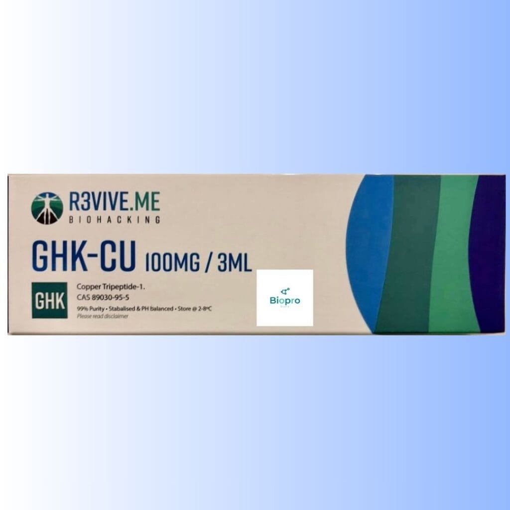 R3VIVE.ME GHK-Cu 100mg 3ml peptide