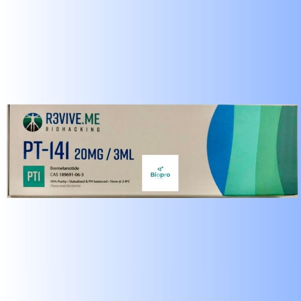 R3VIVE.ME PT-141 20mg 3ml Bremelanotide research peptide