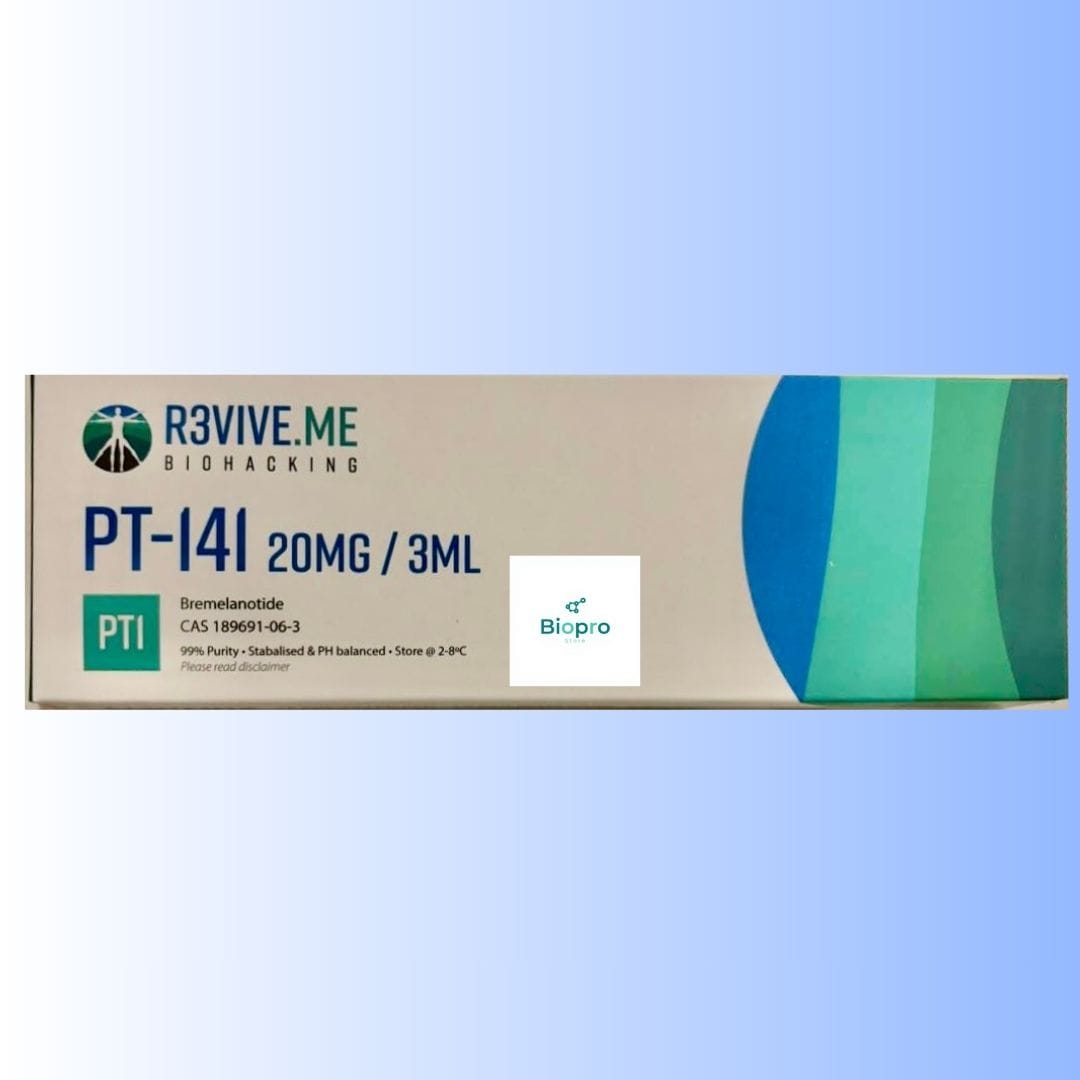 R3VIVE.ME PT-141 20mg 3ml Bremelanotide research peptide
