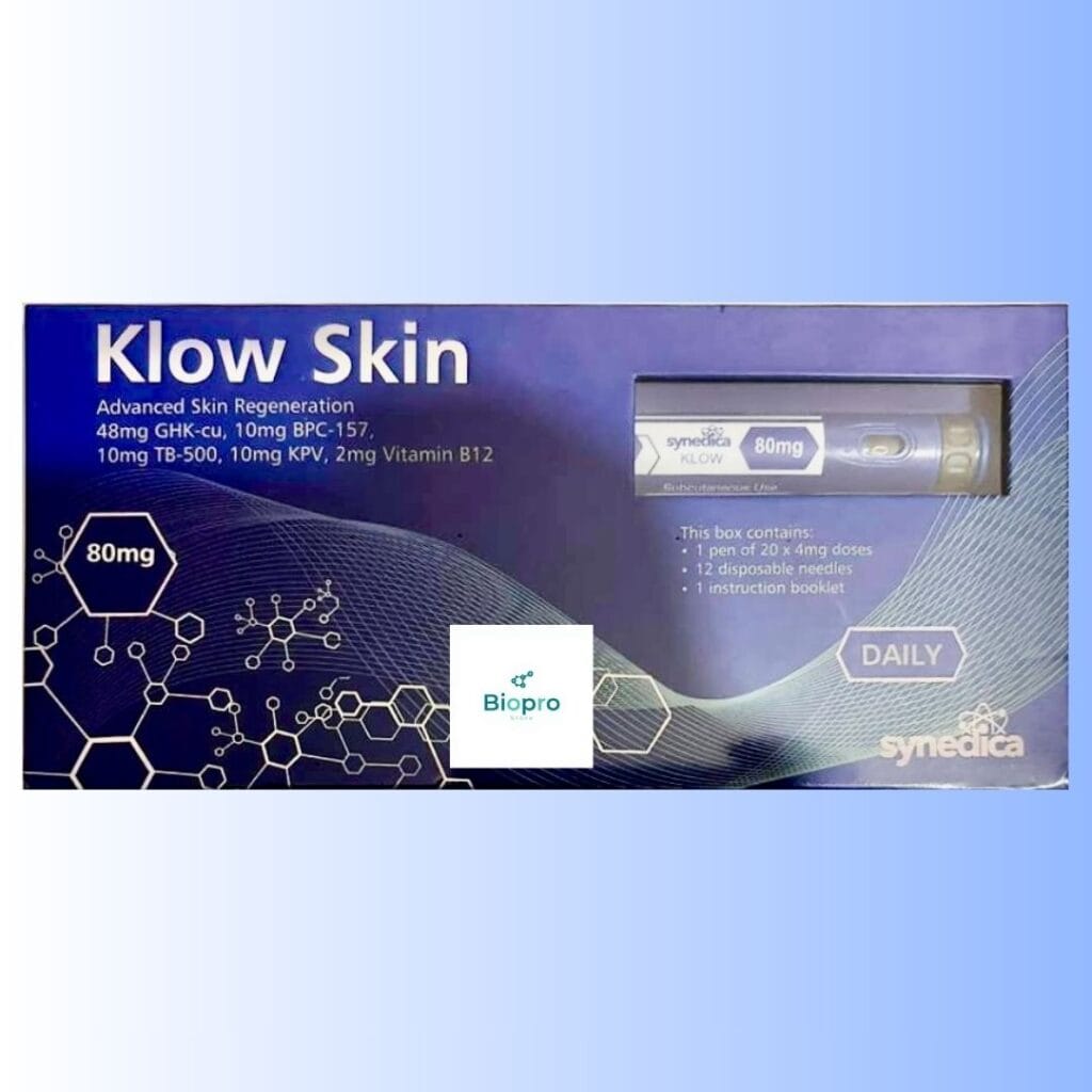 Synedica Klow Skin 80mg Pen GHK-Cu BPC-157 TB-500 KPV