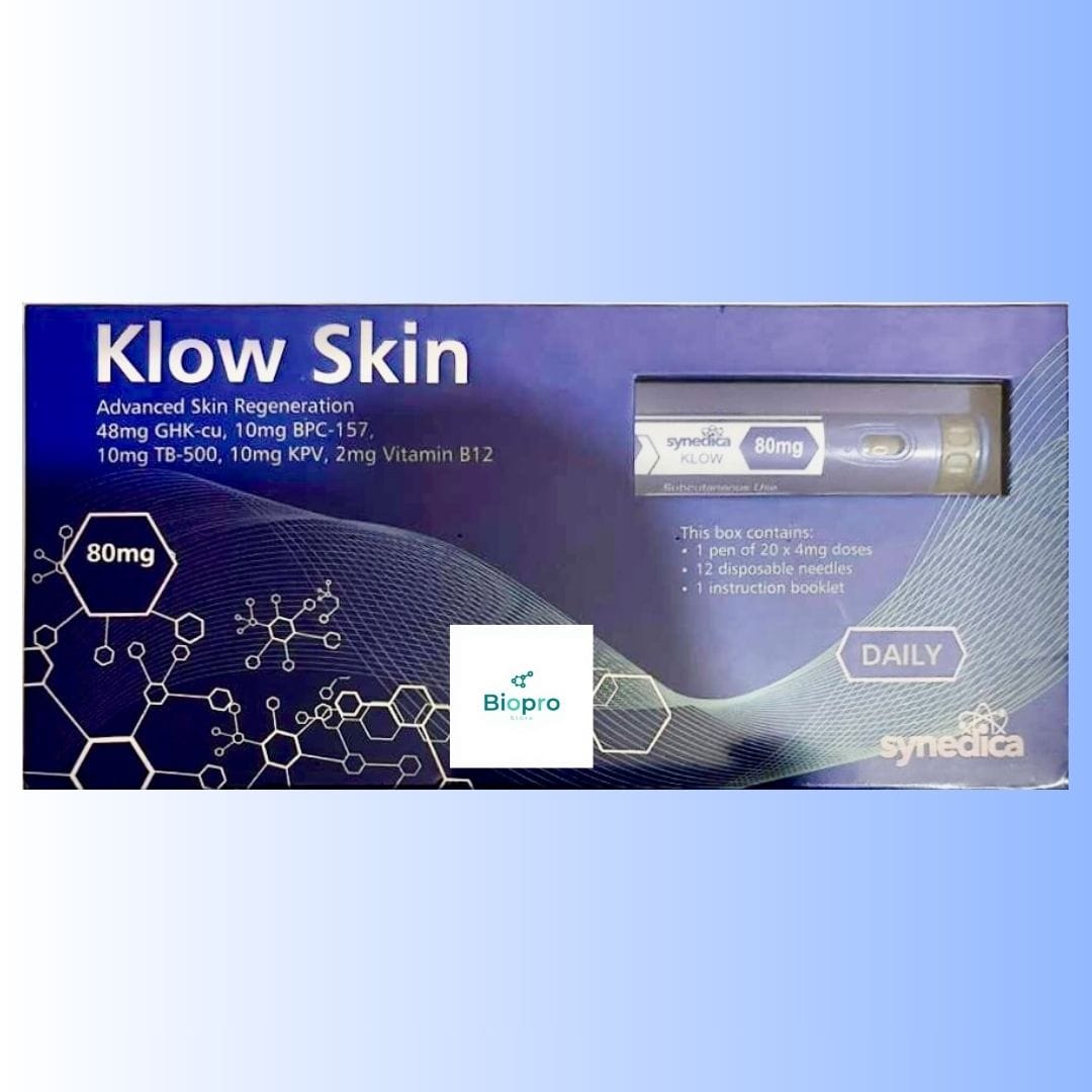 Synedica Klow Skin 80mg Pen GHK-Cu BPC-157 TB-500 KPV