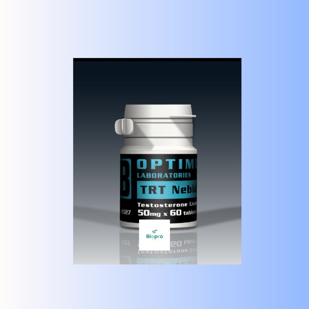 Optimum Biotech TRT Nebido 50mg testosterone undecanoate tablets 60 count