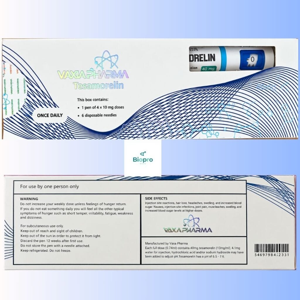 Vaxia Pharma Tesamorelin 40mg Pen
