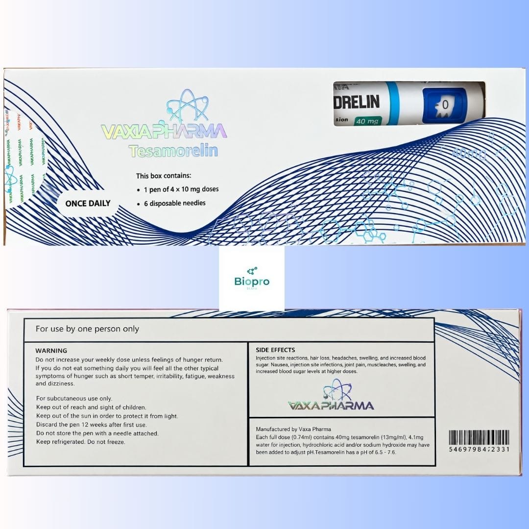 Vaxia Pharma Tesamorelin 40mg Pen